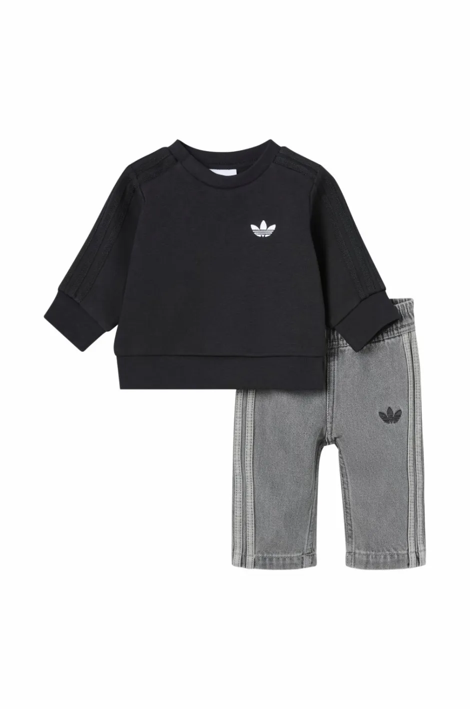 adidas Originals Sæt Denim Crew^Børn Trøjer|Bukser, Jeans & Leggings