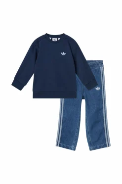 Outlet Sæt Denim Crew Set Børn Trøjer|Bukser, Jeans & Leggings