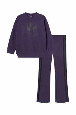 adidas Originals Sweatshirt + sweatbukser Loose Crew Set^Børn Trøjer|Bukser, Jeans & Leggings