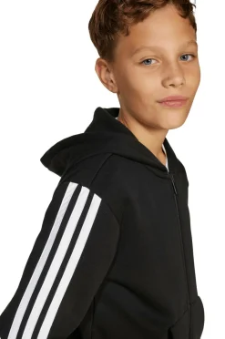 adidas Sport Performance Hættetrøje J 3S FL FZ HD^Børn Sweatshirts & Hoodies