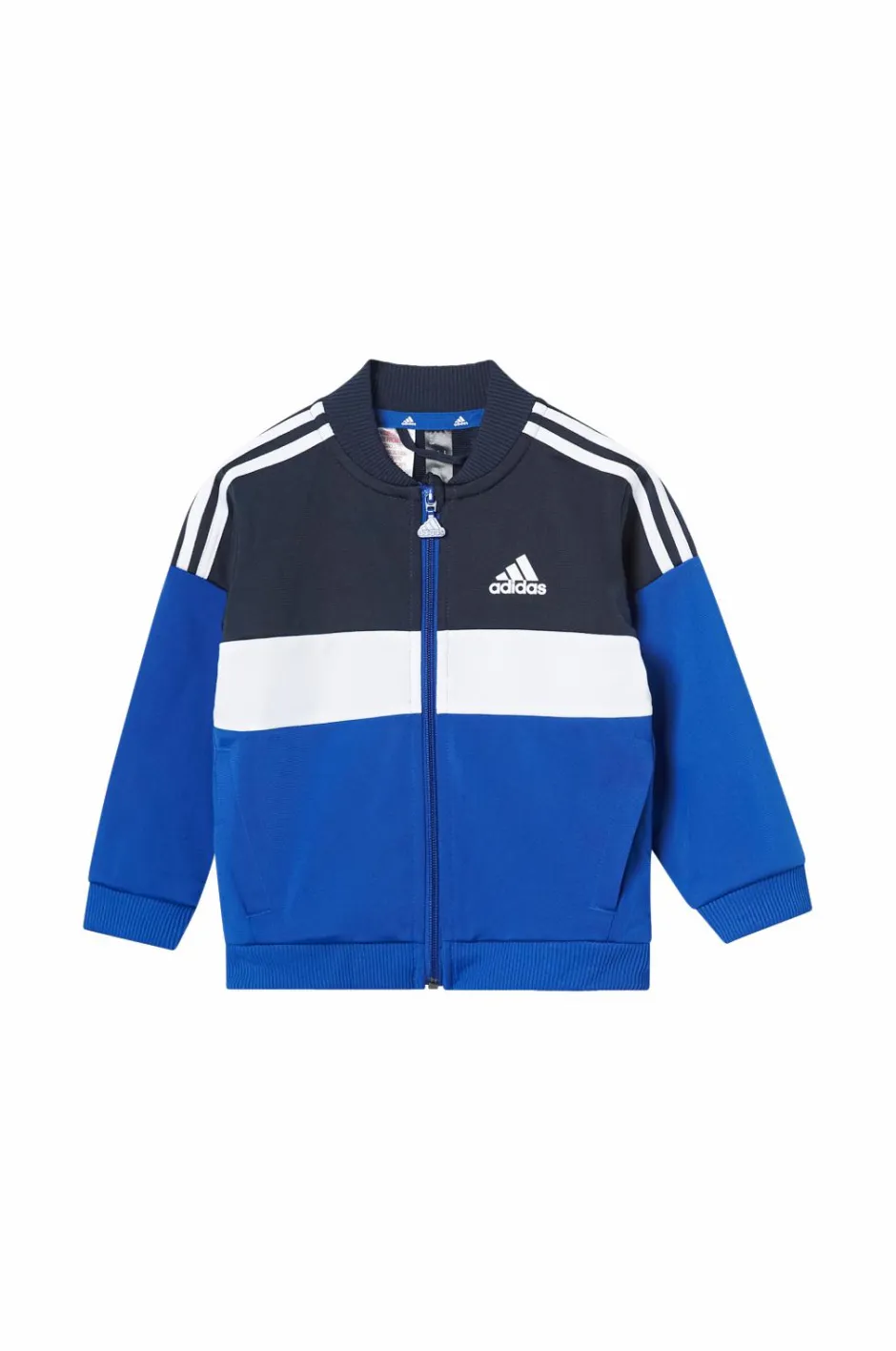 Sale Træningssæt Tiberio 3-stripes Colorblock Shiny Tracksuit Børn Trøjer|Bukser, Jeans & Leggings