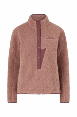 adidas Sport Performance Fleecetrøje W Xpl Pile Snap^Dame Overtøj|Overtøj