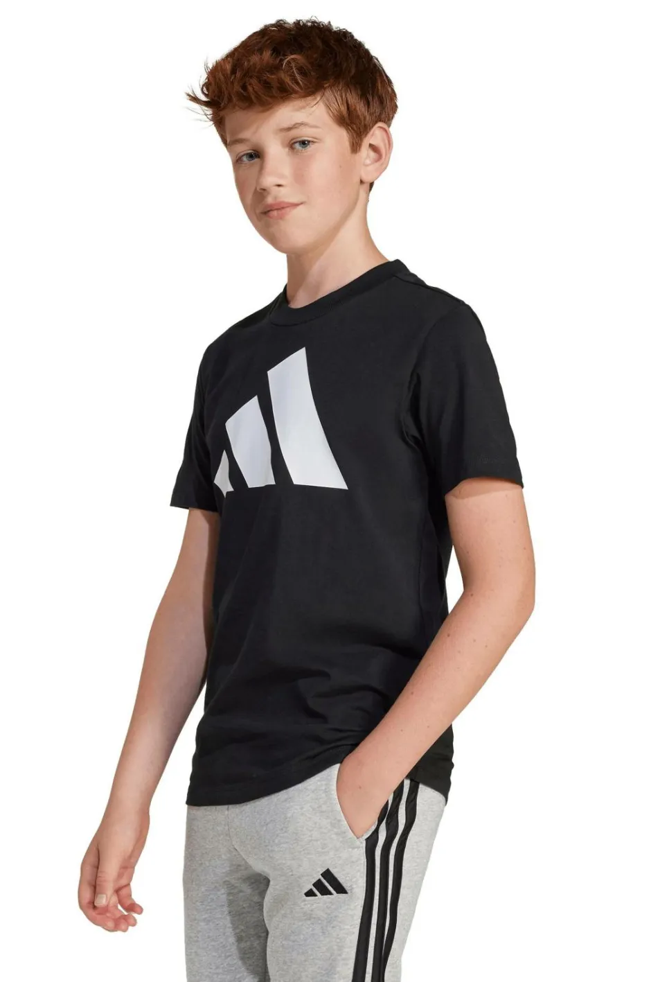 adidas Sport Performance T-shirt J BL Tee 160^Børn Toppe & T-Shirts