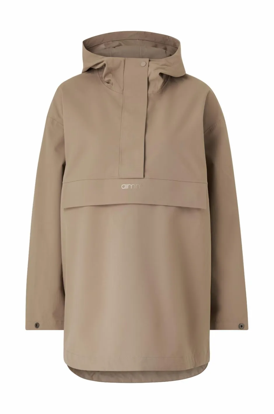 Discount Anorak Waterproof Oversized Anorak Dame Regntøj