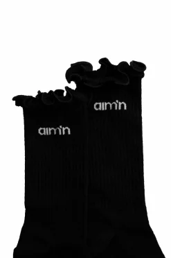 Aim'n Strømper Frill Logo Socks^Dame Strømper