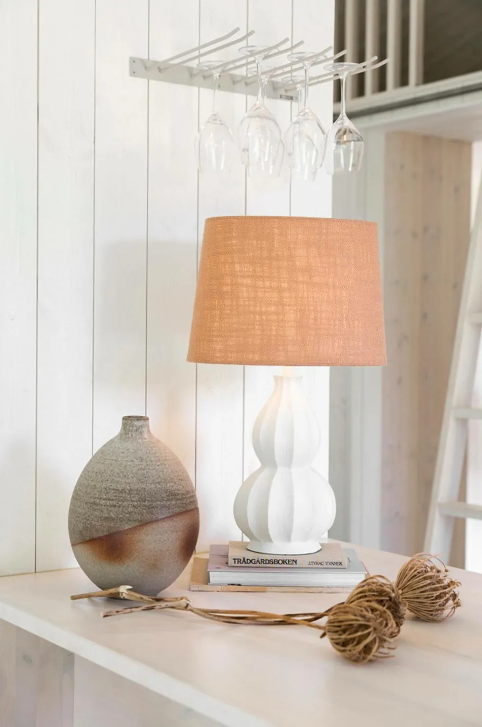 Alde & Lind Lampeskærm Alice D35 oval Grain^ Lampeskærme