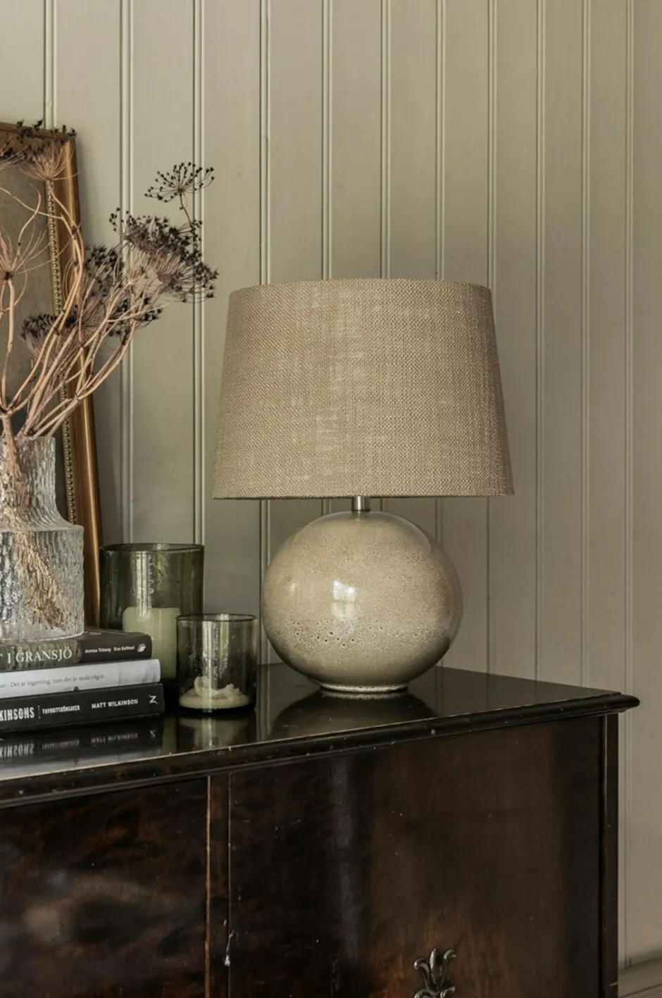 Outlet Lampeskærm Alice D35 oval Grain Lampeskærme
