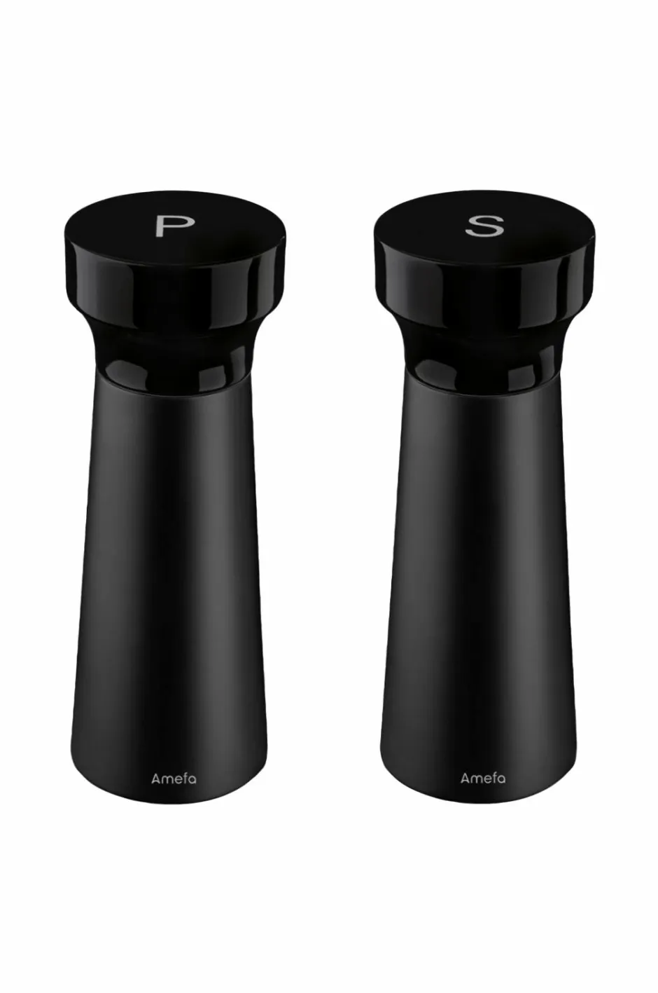 New Salt- og peberkværn Modern Wood, sæt med 2 Husholdningsartikler