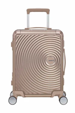 American Tourister Kabinekuffert Soundbox Aluminium 55 Bronze^Dame Kufferter|Kufferter