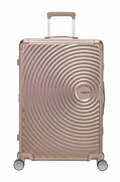 Clearance Rejsetaske Soundbox Aluminium 77 Large Bronze Dame Kufferter|Kufferter