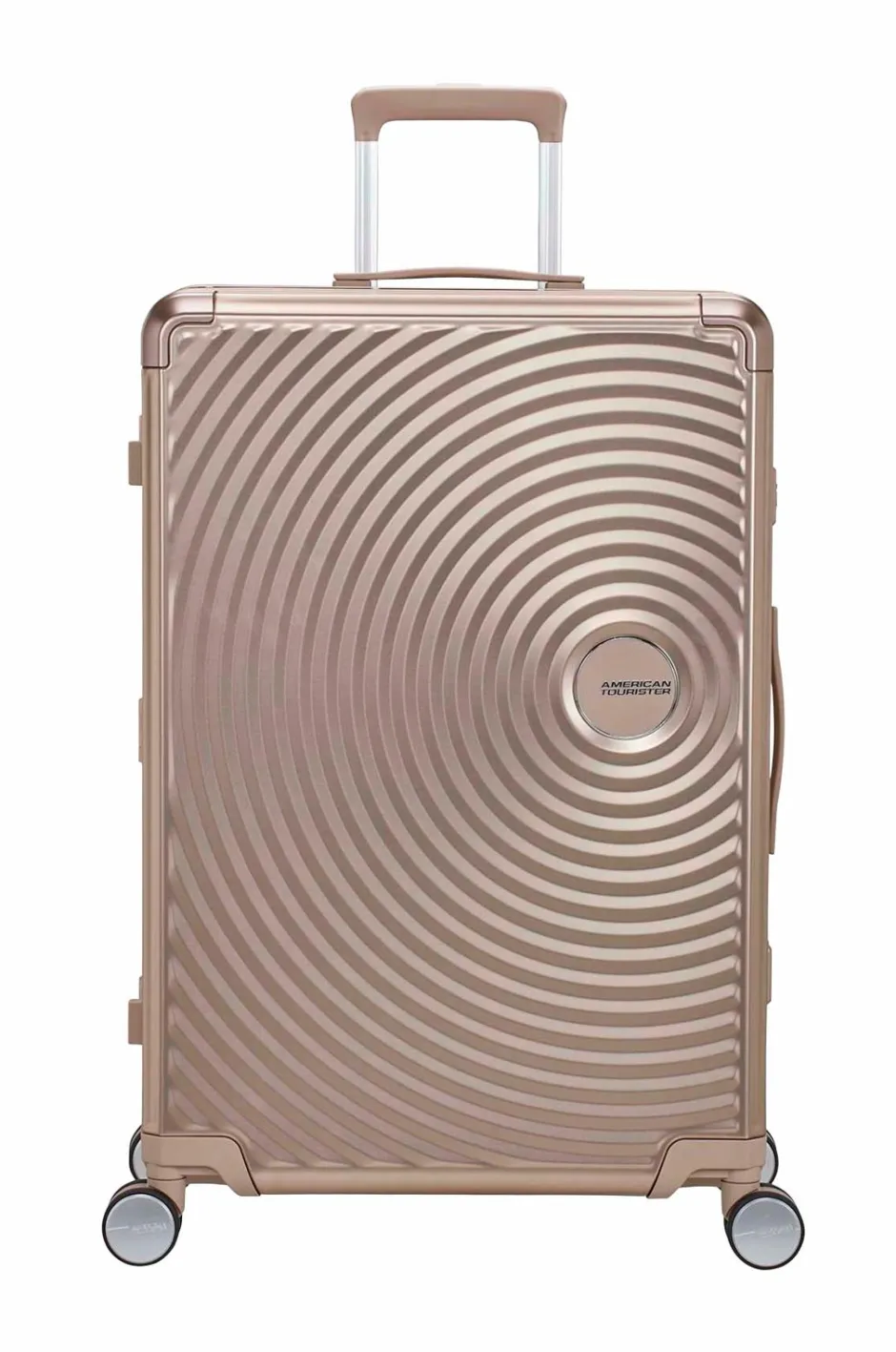 Clearance Rejsetaske Soundbox Aluminium 77 Large Bronze Dame Kufferter|Kufferter
