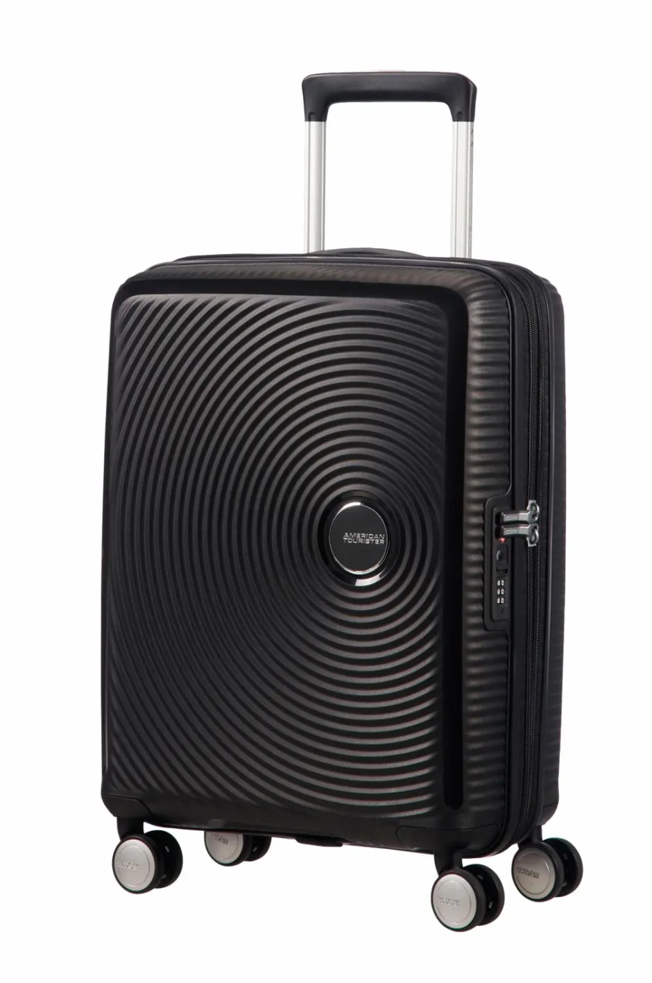 American Tourister Soundbox Spinner 55 Sort^ Kufferter