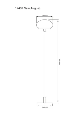 Aneta Lighting Gulvlampe New August^ Gulvlamper