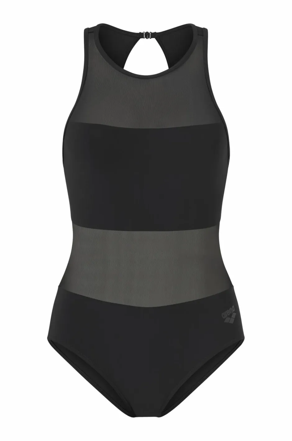 Arena Badedragt Women's Mesh Panels Swimsuit Vent Back^Dame Badetøj|Badetøj