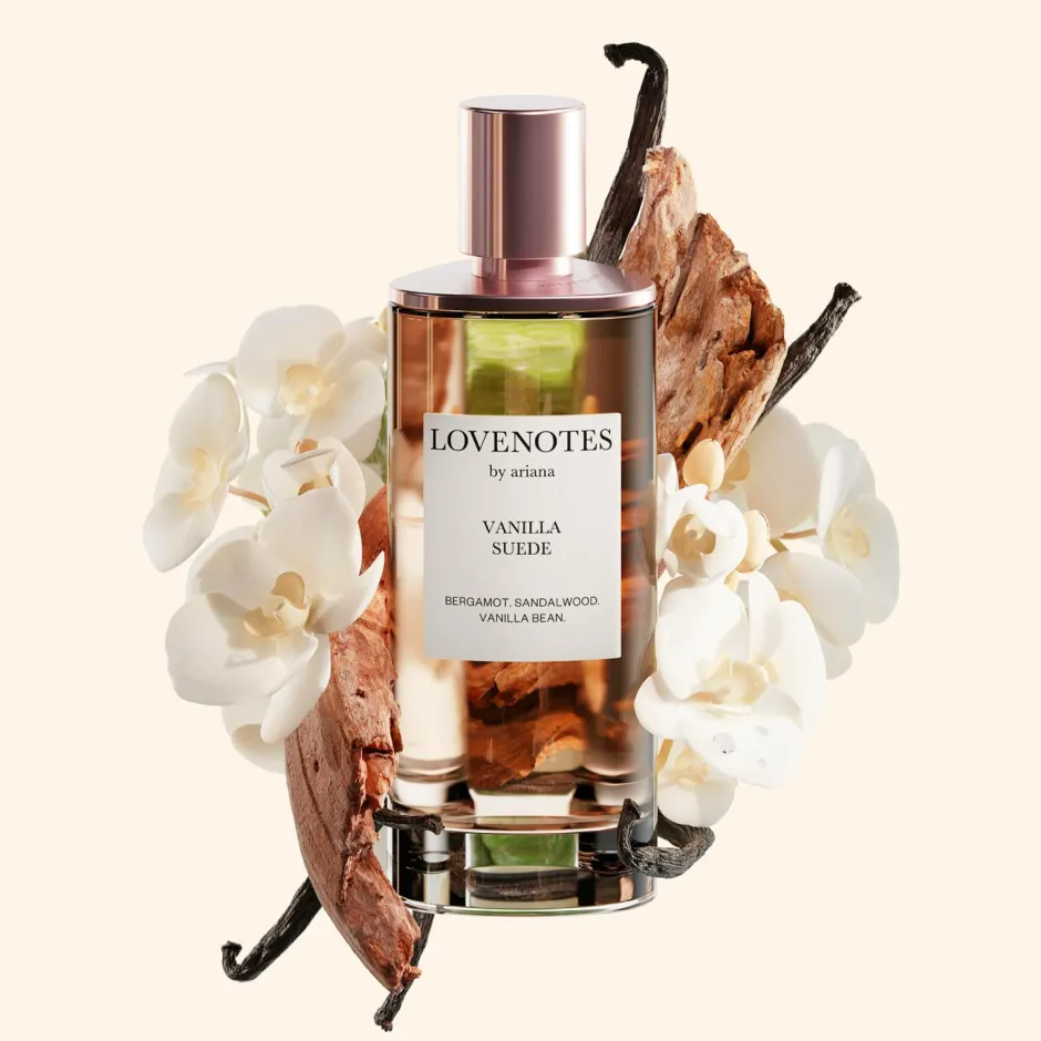 Online Lovenotes By Ariana Vanilla Suede Edp 125 Ml Parfume