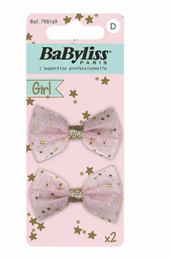 BaByliss Klemmer Sløjfer Kids 2 stk^Børn Håraccessories