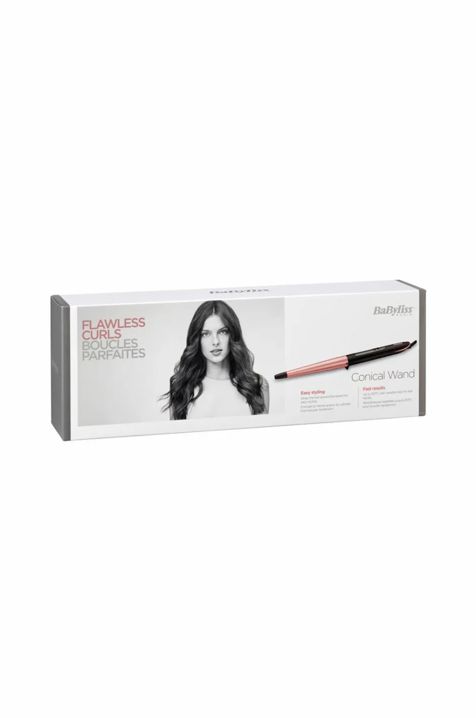 BaByliss Krøllejern Flawless Curls Conical Wand C454E^ Varmeredskaber