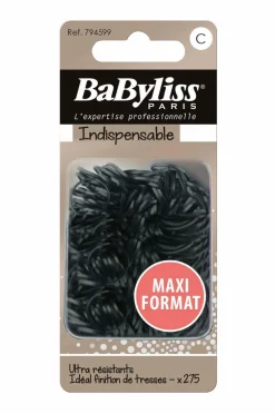Clearance Mikroelastik sort 275 stk Dame Håraccessories|Håraccessories