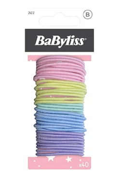 BaByliss Snodd smal Kids 40 st^Børn Håraccessories