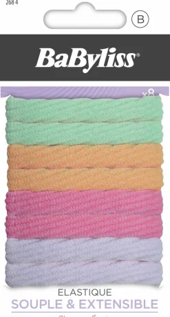 BaByliss Tygsnodd Tjock 8 st^Dame Håraccessories|Håraccessories