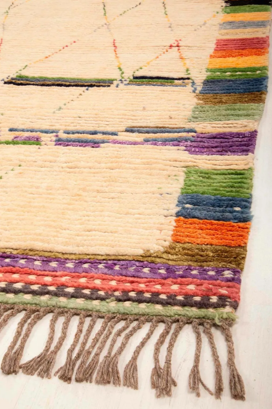 Outlet Uldtæppe Berber 260 x 308 cm Uldtæpper
