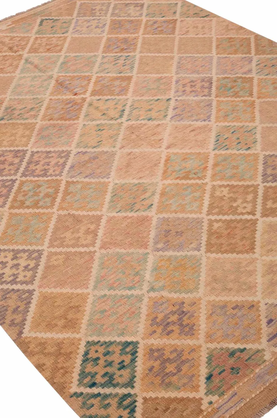 Bargi Uldtæppe Kelim 175x231 cm^ Uldtæpper|Fladvævede Tæpper