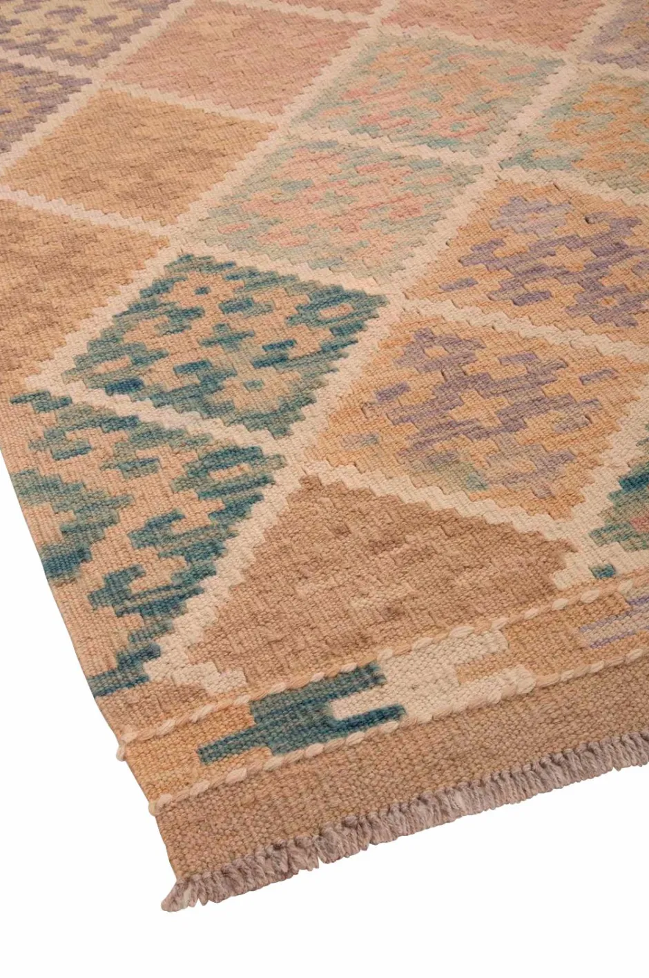 Bargi Uldtæppe Kelim 175x231 cm^ Uldtæpper|Fladvævede Tæpper