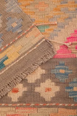 Bargi Uldtæppe Kelim 175x253 cm^ Uldtæpper|Fladvævede Tæpper