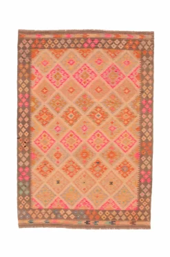 Bargi Uldtæppe Kelim 175x253 cm^ Uldtæpper|Fladvævede Tæpper