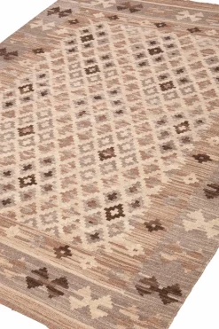 Outlet Uldtæppe Kilim Raw 175x228 cm Uldtæpper