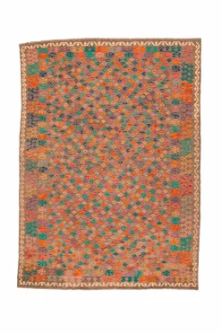Bargi Woolcarpet Kilim 247x340 cm^ Uldtæpper|Fladvævede Tæpper