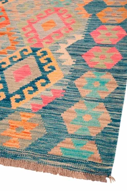 Bargi Woolcarpet Kilim 181x246 cm^ Uldtæpper|Fladvævede Tæpper