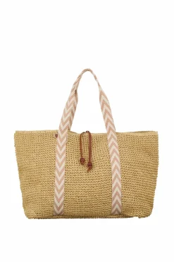 Clearance Taske Paper Straw Pheobe Bag Dame Tasker