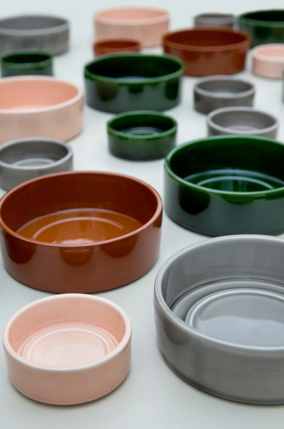 Bergs Potter Underskål Hoff GLAZED, diameter 14 cm^ Potteskjulere
