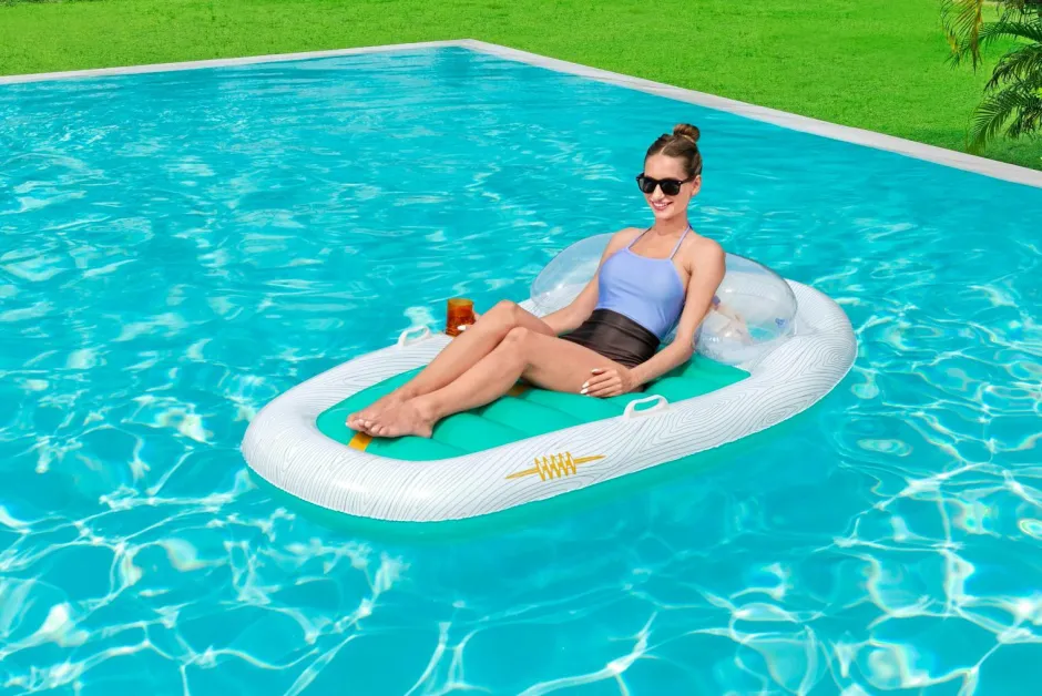 Hot Luftmadras Vacation Yacht 216 x 117 cm Børn Børnebøger|Autot & Muut Ajoneuvot