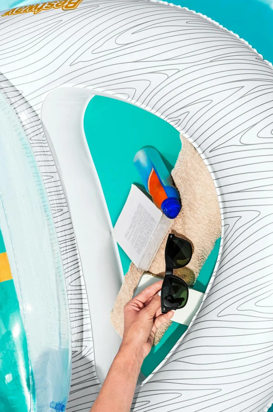 Hot Luftmadras Vacation Yacht 216 x 117 cm Børn Børnebøger|Autot & Muut Ajoneuvot