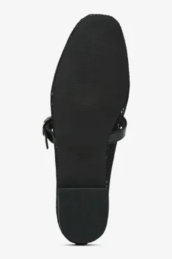 Bianco Ballerinasko biaLilja Mary Jane Mesh^Dame Ballerinasko