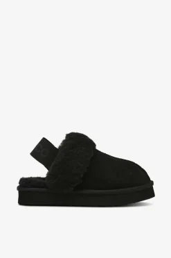 New Hjemmesko biaSweetie Flatform Elastic Slipper Faux Suede Dame Hjemmesko