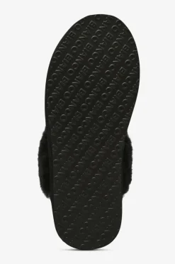 New Hjemmesko biaSweetie Flatform Elastic Slipper Faux Suede Dame Hjemmesko
