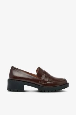 Best Loafer Biapearl Simple Penny Loafer Faux Leather Dame Loafers