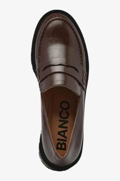 Best Loafer Biapearl Simple Penny Loafer Faux Leather Dame Loafers