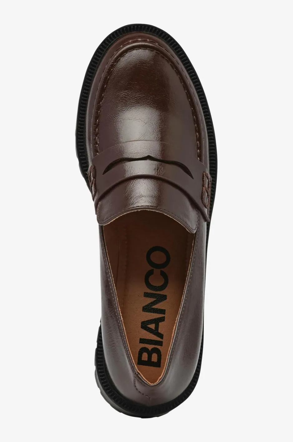 Best Loafer Biapearl Simple Penny Loafer Faux Leather Dame Loafers