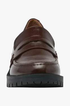 Best Loafer Biapearl Simple Penny Loafer Faux Leather Dame Loafers