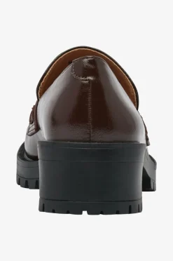Best Loafer Biapearl Simple Penny Loafer Faux Leather Dame Loafers