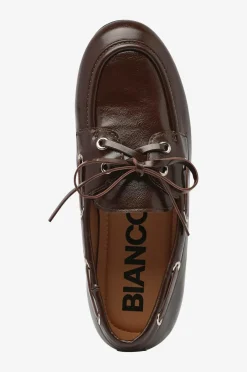 Bianco Loafers biaMarlene Boat Shoe Faux Leather^Dame Loafers