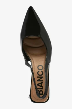 Bianco Sandaler med hæl biaMaralyn Slingback Patent^Dame Højhælede Sko