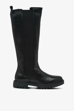 Bianco Støvle biAgina Knee High Chelsea Boot Smooth Leather^Dame Støvler