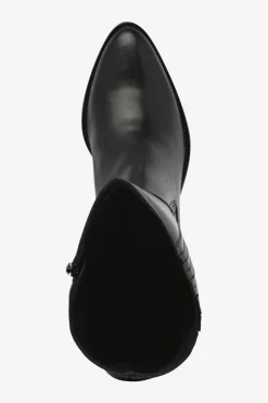 Clearance Støvler Biacarol Chelsea Knee High Boot Smooth Leather Dame Støvler