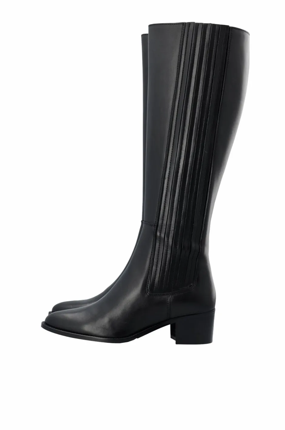 Clearance Støvler Biacarol Chelsea Knee High Boot Smooth Leather Dame Støvler
