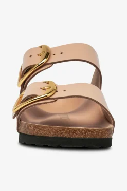 Clearance Sandaler Arizona BB Lena High Shine New Beige Hex Dame Sandaler & Sandaler Med Hæl
